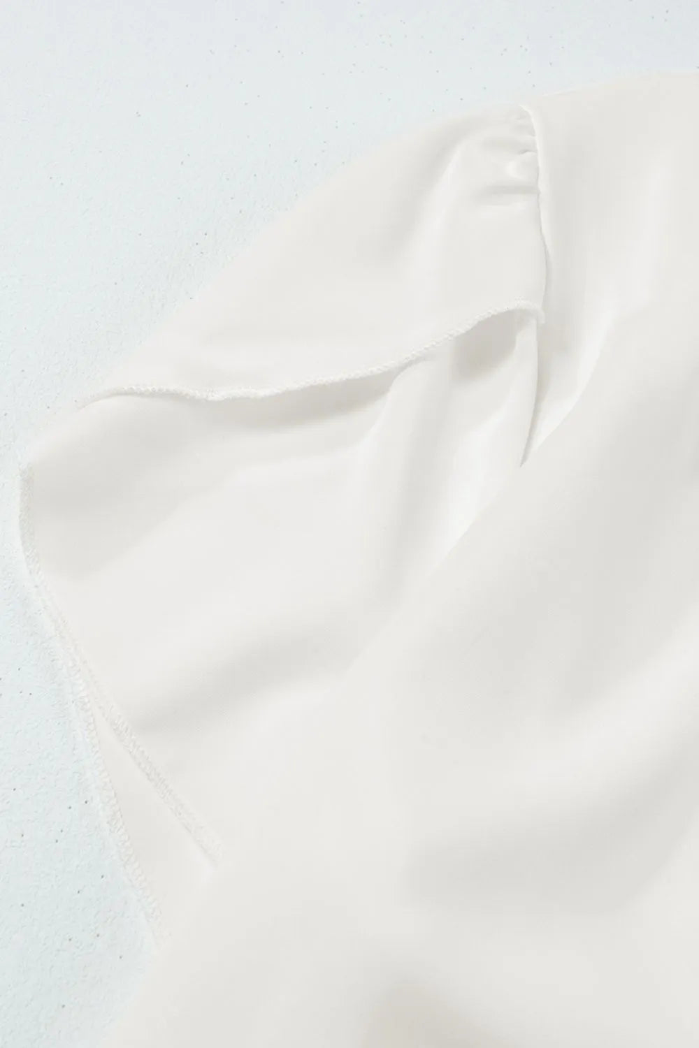 Short Sleeve Notched Blouse - Byyde
