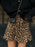 Leopard Print Mini Skirt - Byyde