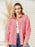 Distressed Raw Hem Denim Jacket - Byyde