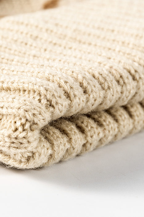 Leopard Pom-Pom Cuffed Beanie - Byyde