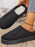 Round Toe Platform Slippers - Byyde