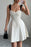 Sweetheart Neck Tie Shoulder Dress - Byyde