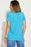 Basic Bae Full Size V-Neck High-Low T-Shirt - Byyde