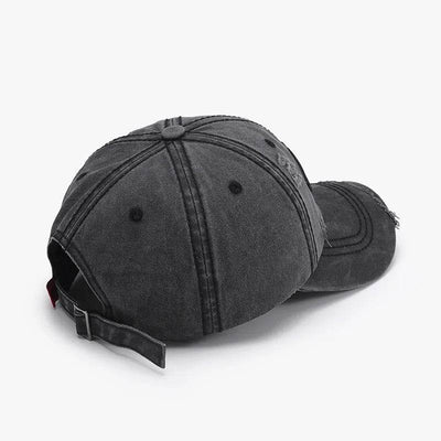 Embroidered Letter Cotton Baseball Cap - Byyde