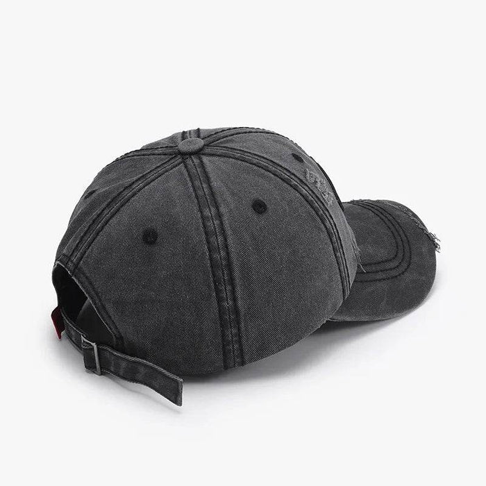 Embroidered Letter Cotton Baseball Cap - Byyde
