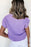 Short Sleeve Knit Sweater Top - Byyde