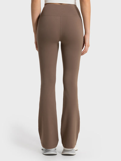 Millennia Wide Waistband Bootcut Sport Pants - Byyde
