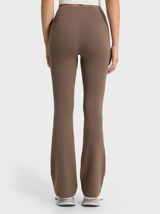 Millennia Wide Waistband Bootcut Sport Pants - Byyde