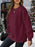 Oversized Long Sleeve Crewneck Sweatshirt - Byyde