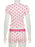 Heart Print Top and Shorts Loungewear Set - Byyde