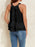 Ruffled Printed Halter Neck Cami Top - Byyde
