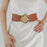 Flower Alloy Buckle Elastic Belt - Byyde