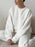 Round Neck Dropped Shoulder Long Sleeve Sweatshirt - Byyde