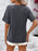 Mandy V-Neck Dropped Shoulder T-Shirt - Byyde
