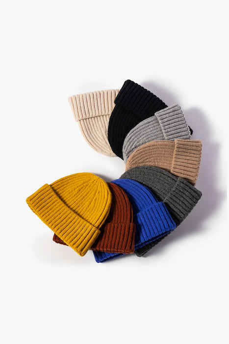 Rib-Knit Cuff Beanie - Byyde