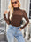 Lovelet Mock Neck Long Sleeve Top - Byyde