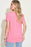 Basic Bae Full Size V-Neck High-Low T-Shirt - Byyde