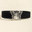 Butterfly Alloy Buckle Elastic Belt - Byyde