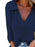 Full Size Johnny Collar Loose Knit Sweater Plus Size - Byyde