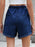 Drawstring Wash Denim Shorts - Byyde