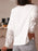 Lace Long Sleeve Insert Drop Shoulder Tee - Byyde