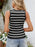 Striped Round Neck Tank - Byyde