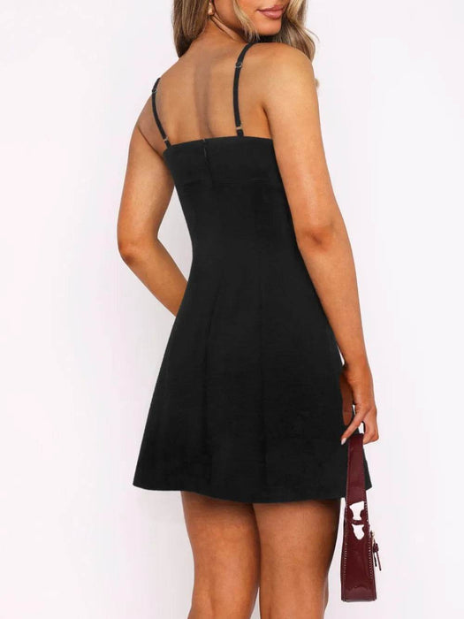 Contrast Mini Cami Dress - Byyde