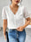 Swiss Dot Short Sleeve Blouse - Byyde
