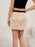 Asymmetrical Slit Sequin Skirt - Byyde