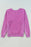 Notched Drop Shoulder Long Sleeve Sweatshirt - Byyde