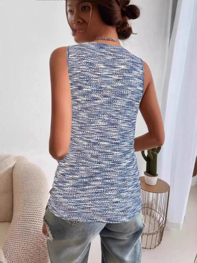 Full Size V-Neck Tank Plus Size - Byyde