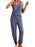 Ribbed Knit V-Neck Tank and Pants Lounge Set - Byyde