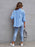 Distressed Drop Shoulder Denim Jacket - Byyde