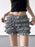 Plaid Ruffled Layered Shorts - Byyde