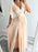 Flutter Sleeve Surplice Tie Waist Dress - Byyde