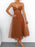 Sweetheart Neck Tulle Midi Dress - Byyde