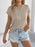 Cable-Knit Round Neck Knit Top - Byyde