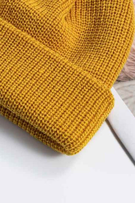 Cozy Rib-Knit Cuff Beanie - Byyde