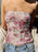 Floral Print Tube Top - Byyde