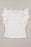 Ruffled Round Neck Textured Top - Byyde