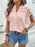Swiss Dot Cutout Button Down Shirt - Byyde