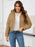 Pocketed Long Sleeve Cropped Hooded Winter Coat - Byyde