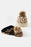 Leopard Pom-Pom Cuffed Beanie - Byyde