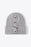 Button Detail Rib-Knit Cuff Beanie - Byyde