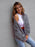 Distressed Drop Shoulder Denim Jacket - Byyde