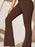 Full Size High-Waist Flare Active Pants Plus Size - Byyde