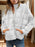 Pocketed Plaid Quilted Zip Up Winter Coat - Byyde