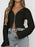 Ribbed Zip-Up Cropped Cardigan - Byyde