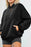 Half Zip Drop Shoulder Long Sleeve Sweatshirt - Byyde