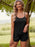 Waffle Knit Cami and Shorts Set - Byyde